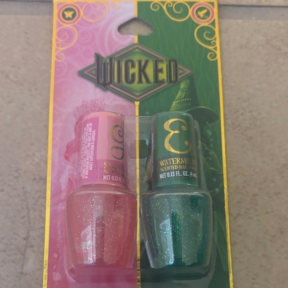 Wicked Pink and Green Scented Nail Polish Set - Picture 3 of 4